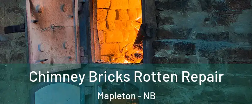  Chimney Bricks Rotten Repair Mapleton - NB
