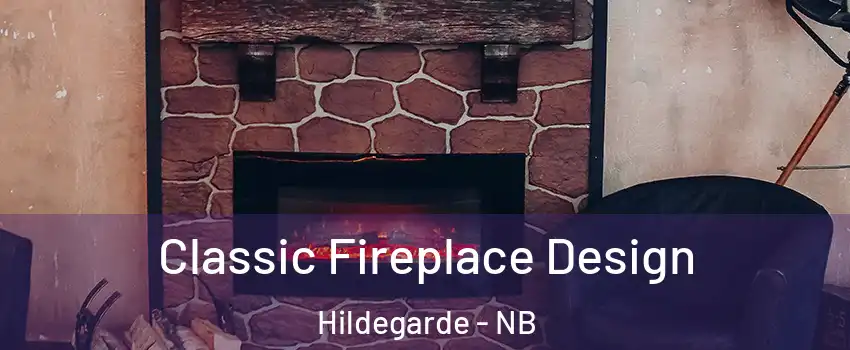  Classic Fireplace Design Hildegarde - NB