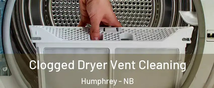  Clogged Dryer Vent Cleaning Humphrey - NB