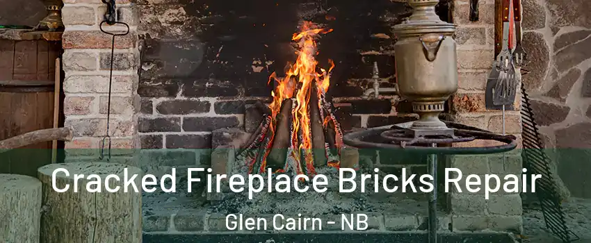  Cracked Fireplace Bricks Repair Glen Cairn - NB
