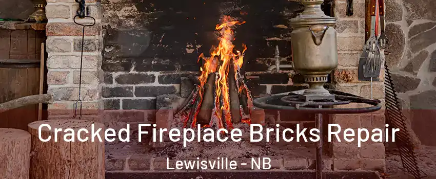  Cracked Fireplace Bricks Repair Lewisville - NB