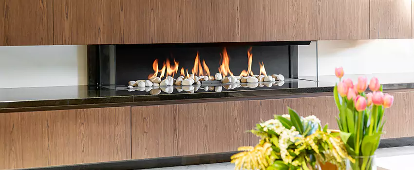 Outdoor Modern Fireplace Renovation Services in Moncton, NB