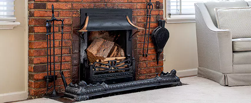 Vintage-style Fireplace Redesign in Moncton, New Brunswick