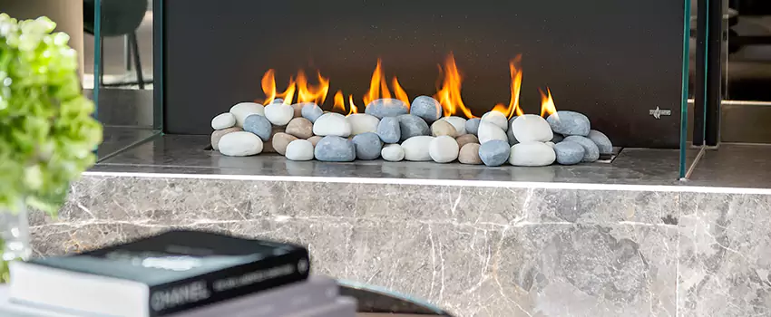 Double-Height Fireplace Design Refurbishment in Moncton, New Brunswick