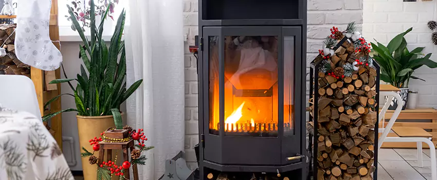 Thelin Hearth Products Direct Vent Gas Stove Fireplace Inspection in Humphrey, NB