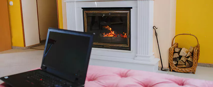 Valor Outdoor Gas Fireplace in Moncton, New Brunswick