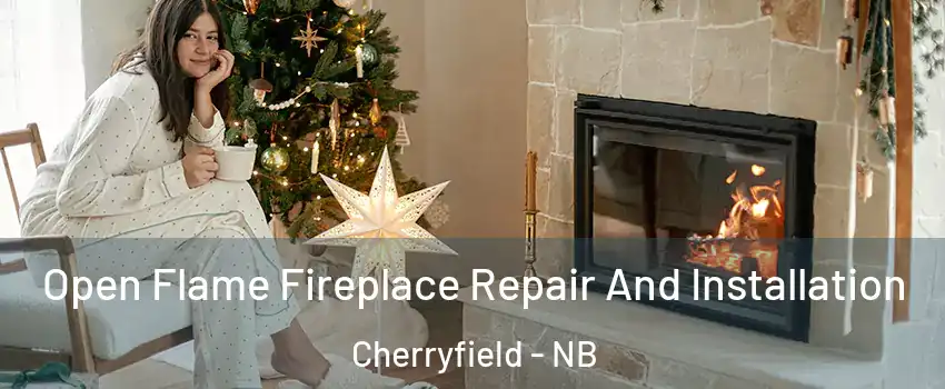  Open Flame Fireplace Repair And Installation Cherryfield - NB