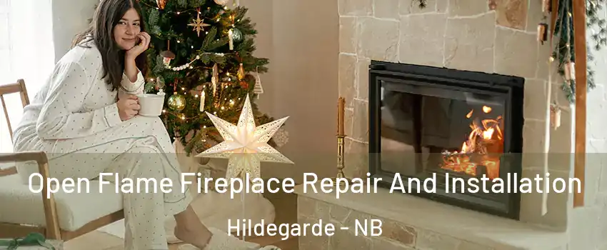  Open Flame Fireplace Repair And Installation Hildegarde - NB